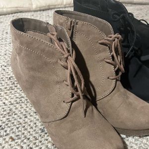 2 pairs size 7 1/2 never worn booties